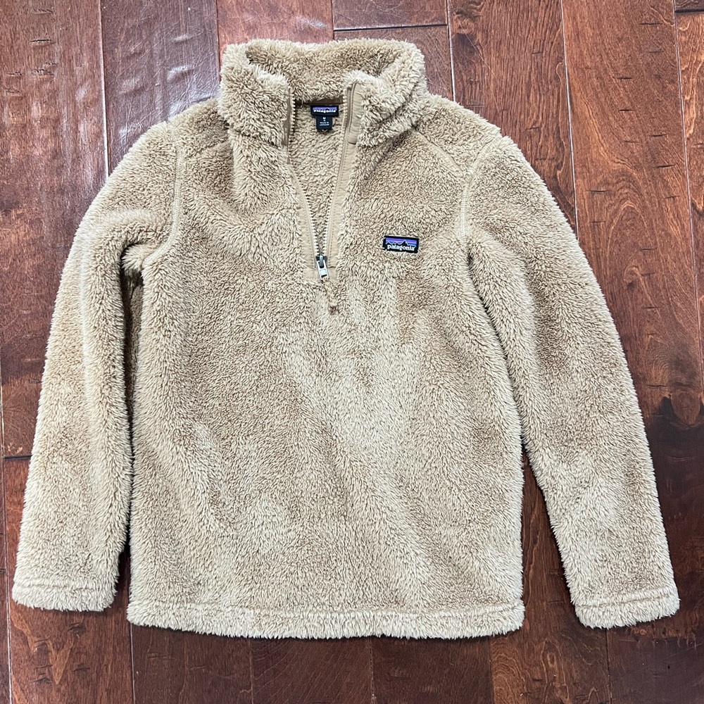 Boys or girls size 10 Patagonia half zip pullover jacket